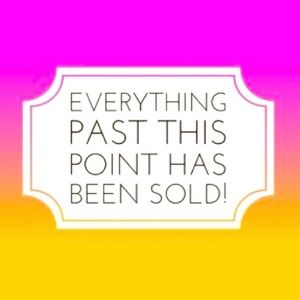 Items listed below are sold